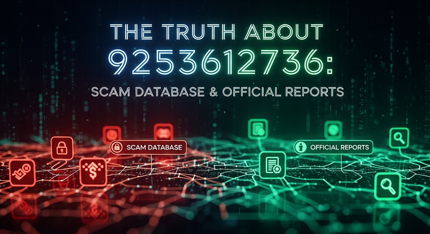 The Truth About 9253612736: Scam Database & Official Reports