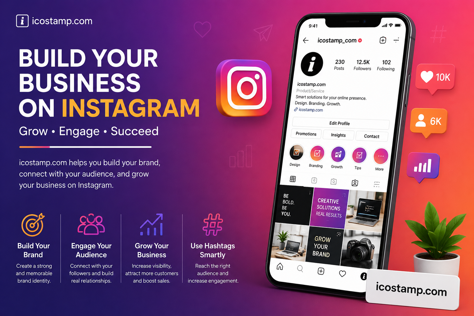 iCostamp.com Business on Instagram: Building a Strong Digital Presence for Modern Brands