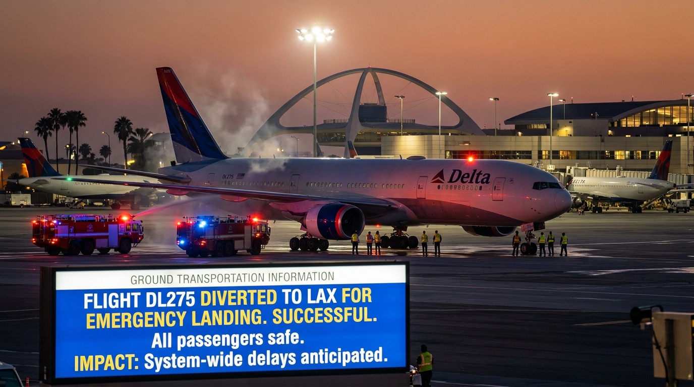 Delta Flight DL275 Diverted to LAX: What Happened and Why It Matters
